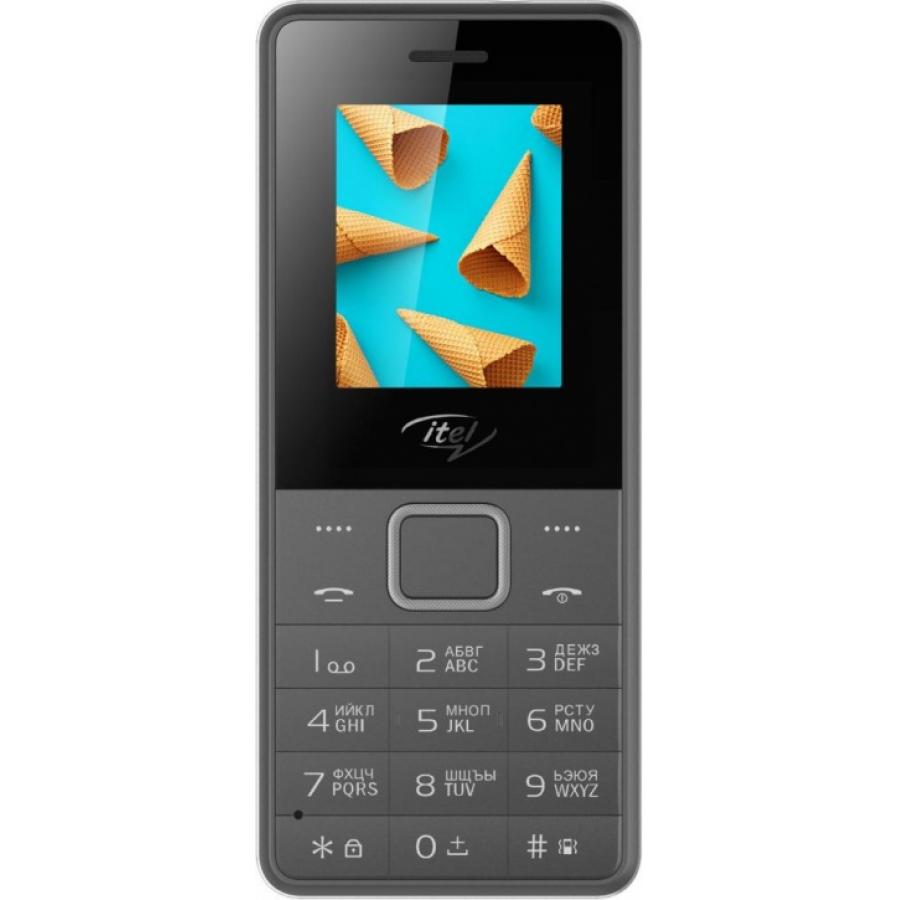 

Мобильный телефон Itel IT2160 DS Deep Grey, Серый