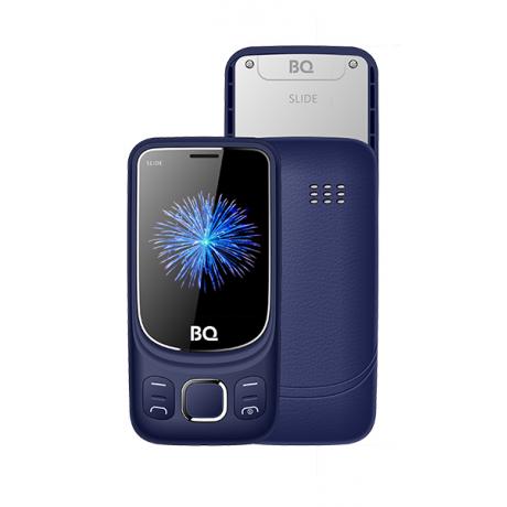 Мобильный телефон BQ BQ-2435 Slide Blue - фото 1