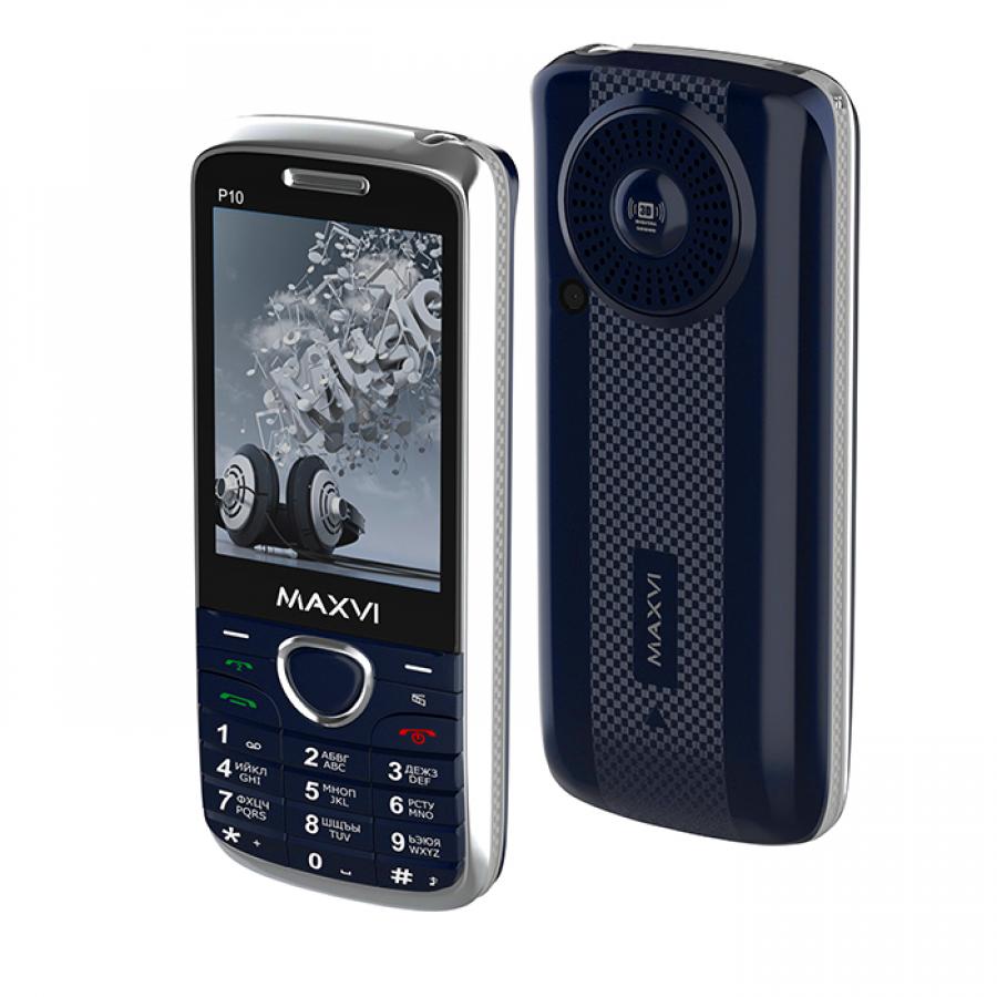 Мобильный телефон Maxvi P10 Dark Blue