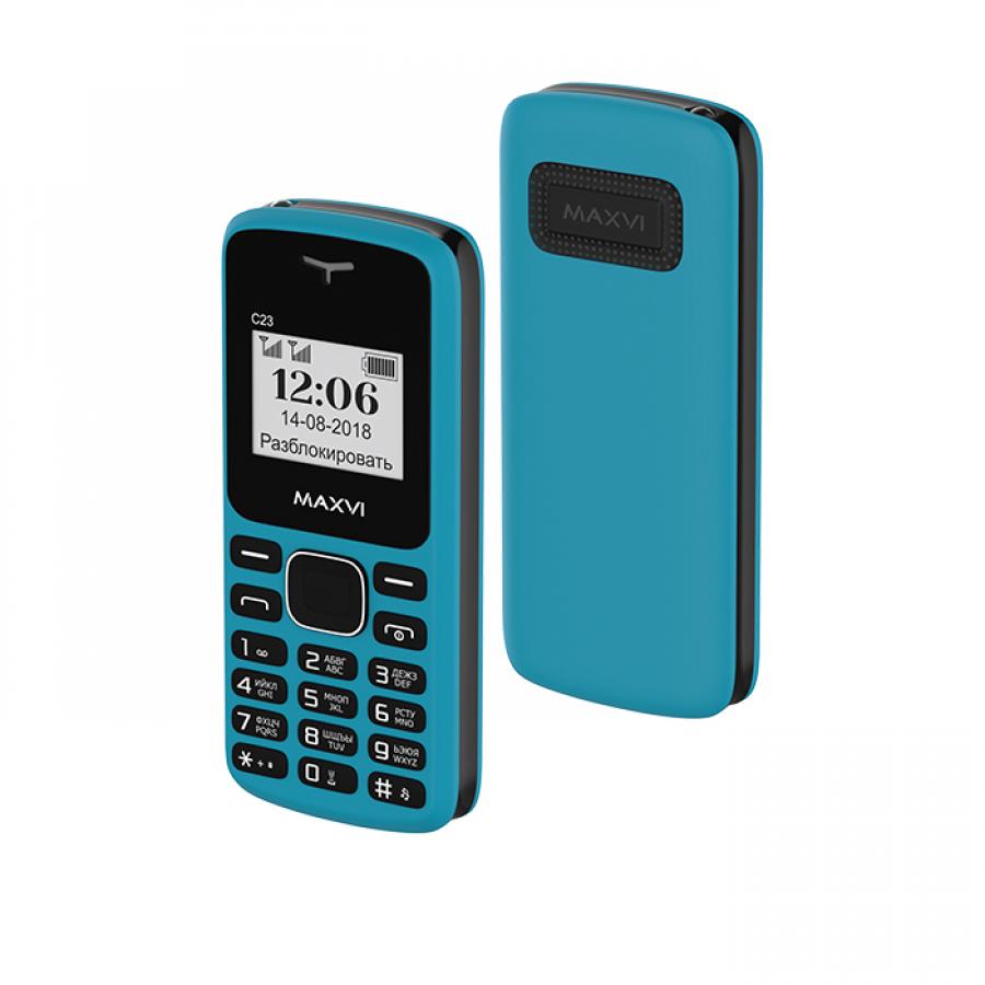 Мобильный телефон Maxvi C23 Blue Black
