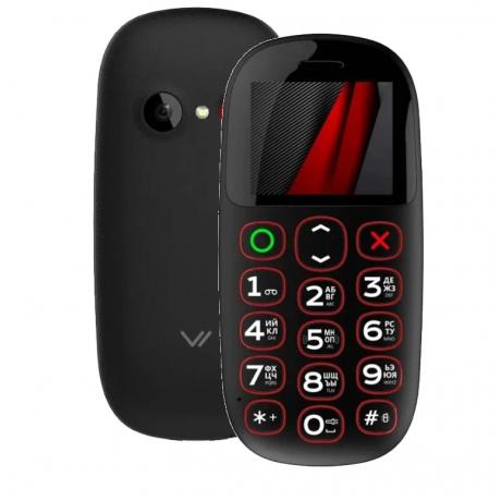 Мобильный телефон Vertex C322 Black - фото 1