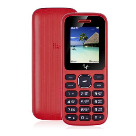 Мобильный телефон Fly FF188 Red - фото 1