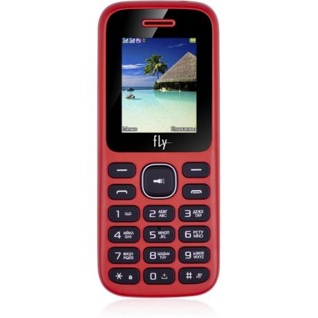 Мобильный телефон Fly FF188 Red - фото 2