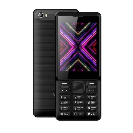 Мобильный телефон Vertex D528 Black - фото 1