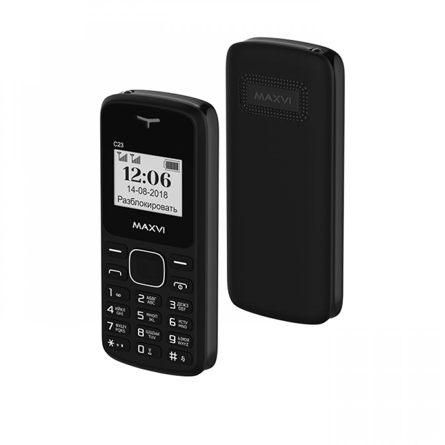 Мобильный телефон Maxvi C23 Black