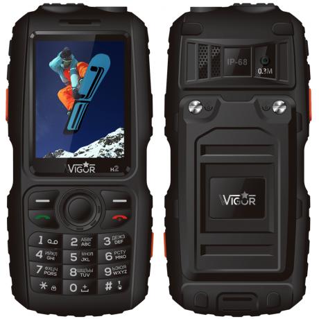 Мобильный телефон Wigor H2 DS Black - фото 1