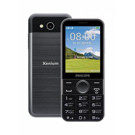 Мобильный телефон Philips E580 Black - фото 1