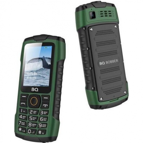 Мобильный телефон BQ-2439 Bobber IP68 Green - фото 4