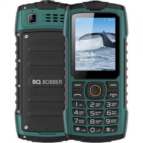 Мобильный телефон BQ-2439 Bobber IP68 Green - фото 5