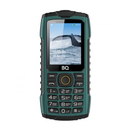 Мобильный телефон BQ-2439 Bobber IP68 Green - фото 3