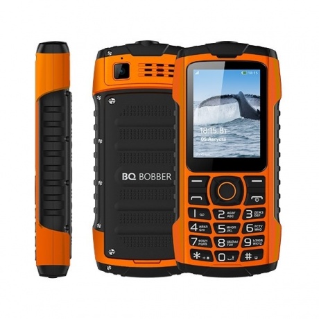 Мобильный телефон BQ-2439 Bobber IP68 Orange - фото 3