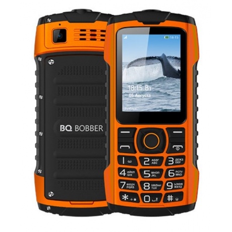Мобильный телефон BQ-2439 Bobber IP68 Orange - фото 6