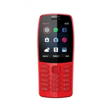 Мобильный телефон Nokia 210 DS Red - фото 2
