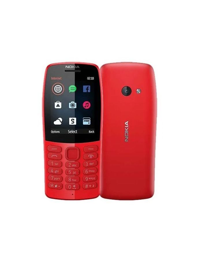 Мобильный телефон Nokia 210 DS Red цена и фото
