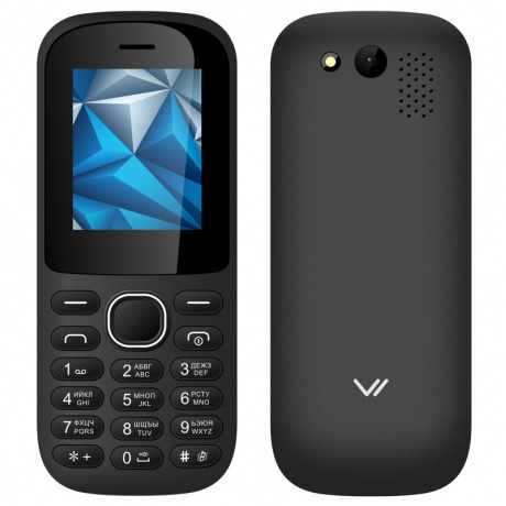 Мобильный телефон Vertex M122 Black - фото 1