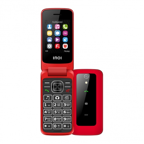 Мобильный телефон INOI 245R Red - фото 1