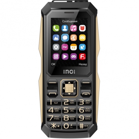 Мобильный телефон INOI 246Z Gold - фото 2