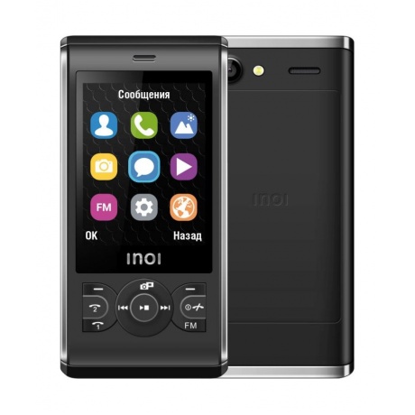 Мобильный телефон INOI 249S Black - фото 1