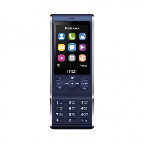 Мобильный телефон INOI 249S Blue - фото 3
