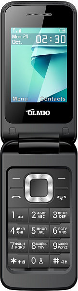 

Мобильный телефон Olmio F18 черный