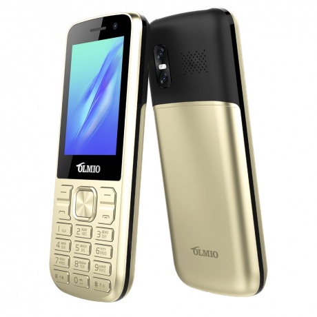 Мобильный телефон Olmio M22 Gold - фото 2