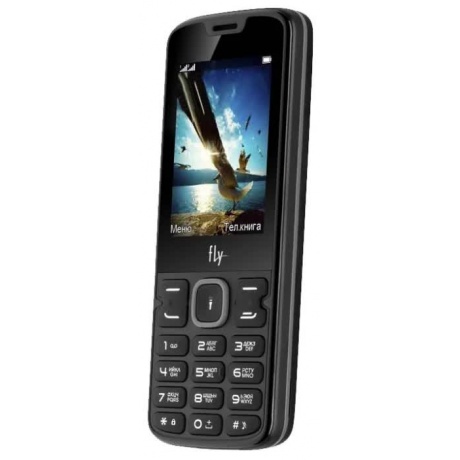 Мобильный телефон FLY FF250 Black - фото 1
