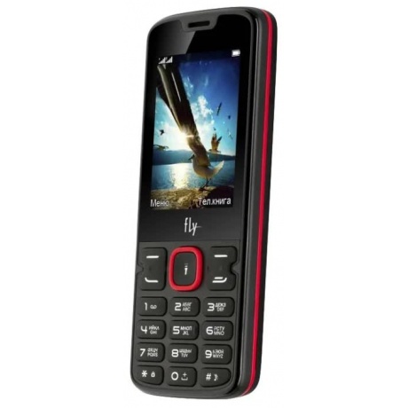 Мобильный телефон FLY FF250 Red - фото 1
