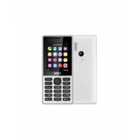 Мобильный телефон INOI 244 Quattro White - фото 1