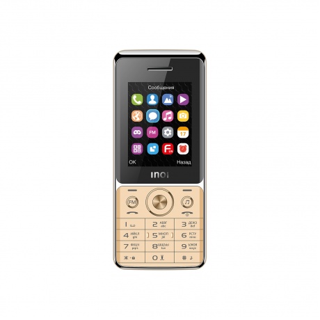 Мобильный телефон INOI 248M Gold - фото 2