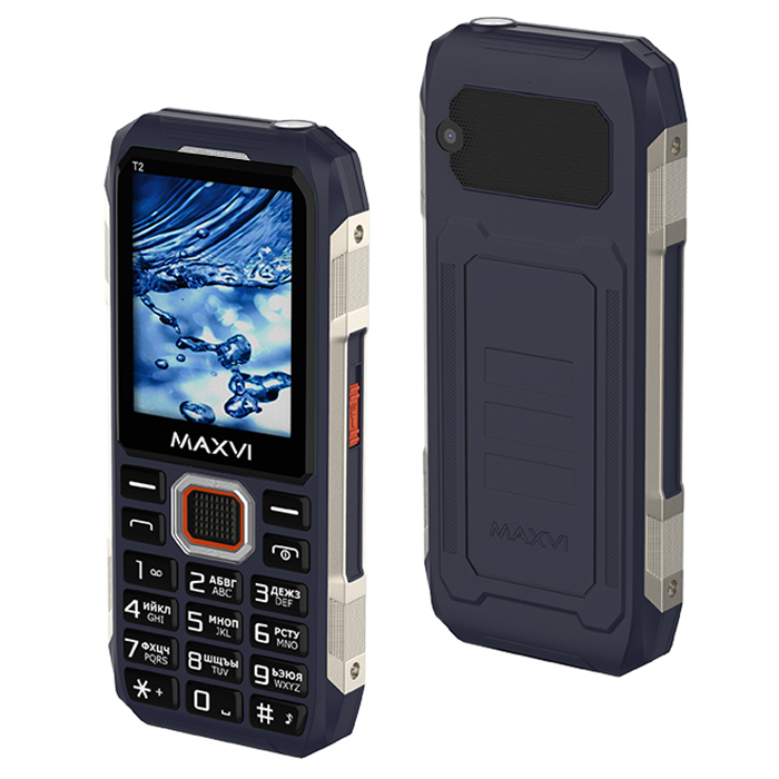 Мобильный телефон Maxvi T2 Blue