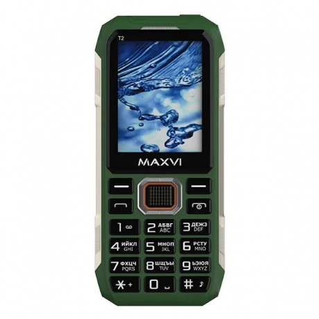 Мобильный телефон Maxvi T2 Green - фото 2