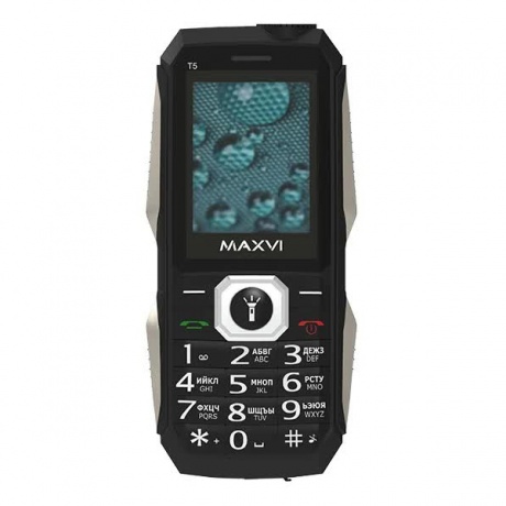 Мобильный телефон Maxvi T5 IP67 Black - фото 2
