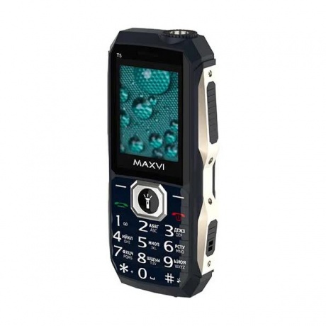 Мобильный телефон Maxvi T5 IP67 Dark blue - фото 8