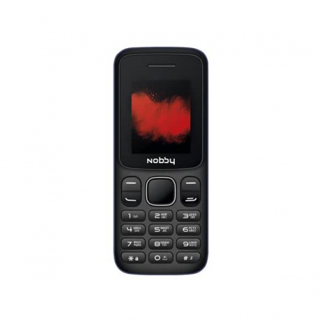 Мобильный телефон Nobby 100 BLACK BLUE - фото 1