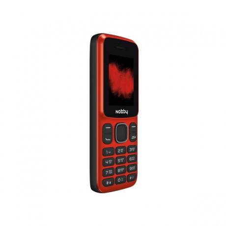 Мобильный телефон Nobby 101 RED BLACK - фото 2