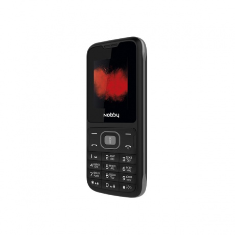 Мобильный телефон Nobby 110 BLACK GREY - фото 2