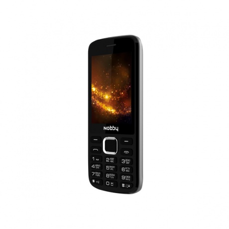 Мобильный телефон Nobby 300 GREY BLACK - фото 2