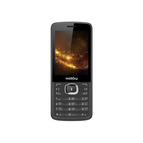 Мобильный телефон Nobby 330T GREY BLACK - фото 1