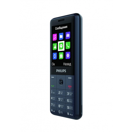 Мобильный телефон Philips Xenium E169 XENIUM Dark grey - фото 4