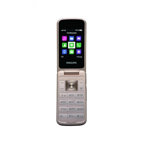 Мобильный телефон Philips Xenium E255 Black - фото 1
