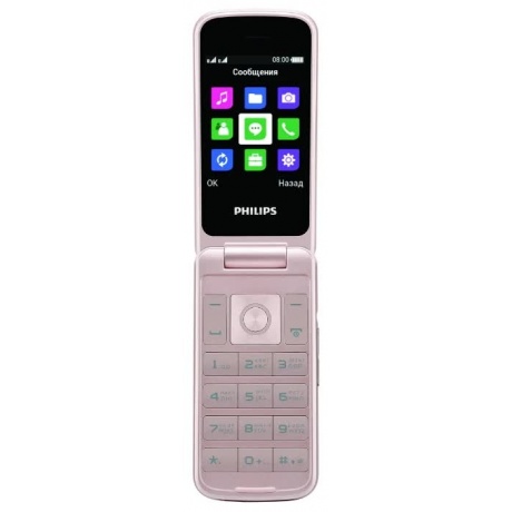 Мобильный телефон Philips Xenium E255 XENIUM White - фото 1