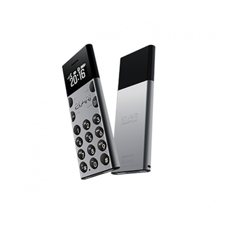 Мобильный телефон Elari NanoPhone Space Grey - фото 1