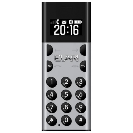 Мобильный телефон Elari NanoPhone Space Grey - фото 2