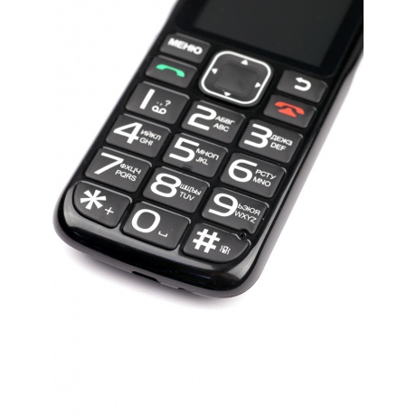 Мобильный телефон Onext Care-Phone 5 Black 71123 - фото 9