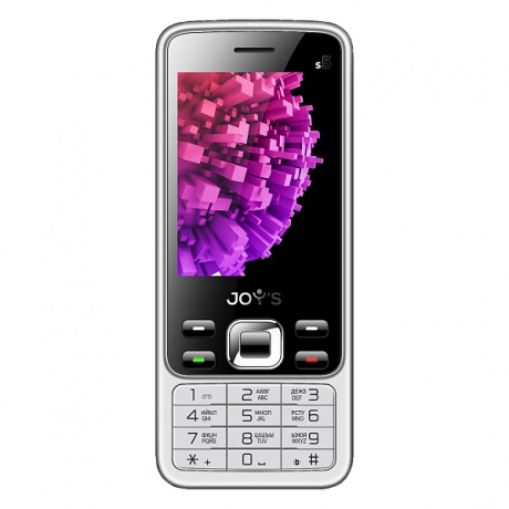Мобильный телефон Joys S5 Black-Silver - фото 1