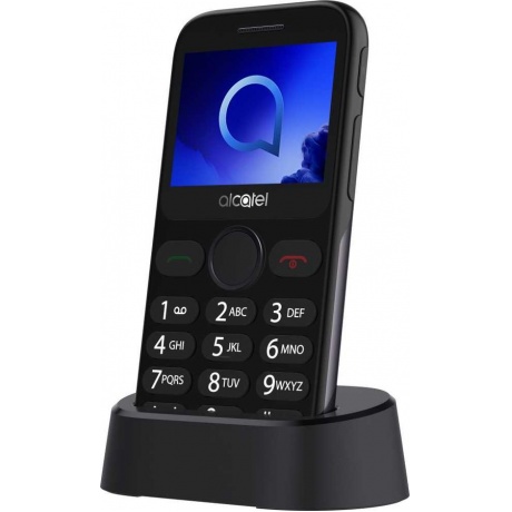 Мобильный телефон Alcatel 2019G Black/Metallic Gray - фото 5
