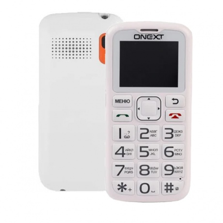 Мобильный телефон Onext Care-Phone 5 White 71125 - фото 1