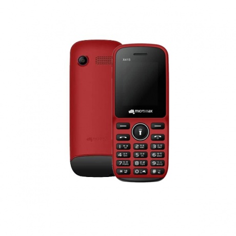 Мобильный телефон Micromax X415 красный - фото 1