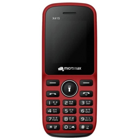 Мобильный телефон Micromax X415 красный - фото 2