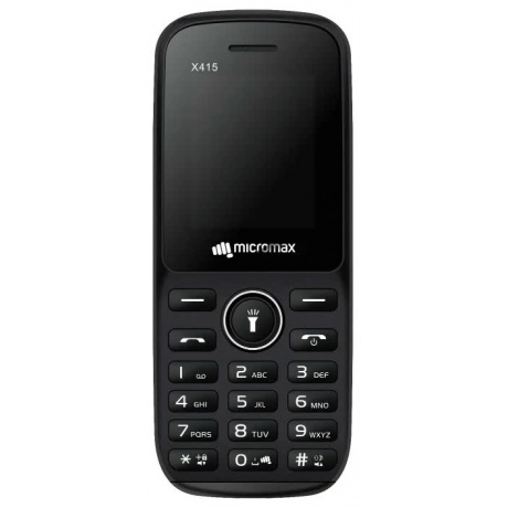 Мобильный телефон Micromax X415 черный - фото 2